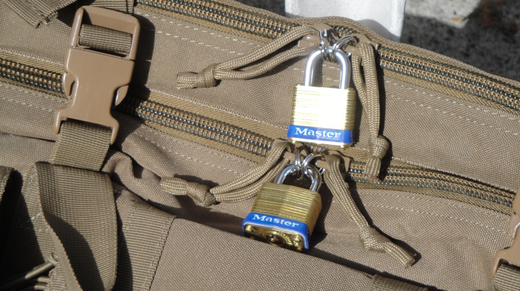 Fixing gun case zippers for Fed GFSZ Compliance