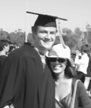 B&W of Andrew and Phyllis